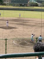 広島県営球場（コカ・コーラウエスト球場）で春季大会がありました。